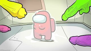 AMONG US CUM BUKKAKE PORN ANIMATION HENTAI BIG COCK