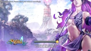 Crystal Maidens - Pretty Druid Girl being Fucked on my Lap