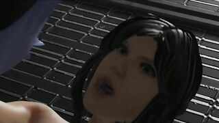 Jyn Erso StarWars BattleFront Fucks Purple Alien