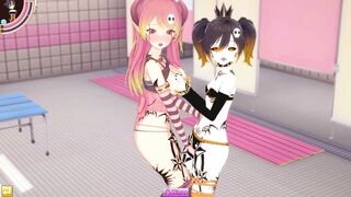 Pumpklin and Demon Yuri Hallowen