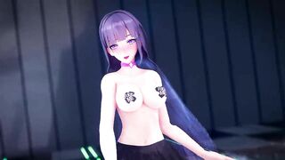 【R18-MMD】Honkai Impact 3rd Raiden Mei 雷電芽衣 - Thumbs up