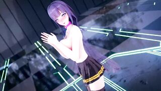 【R18-MMD】Honkai Impact 3rd Raiden Mei 雷電芽衣 - Thumbs up
