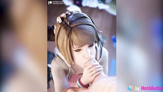 Chloe uses Max's Mouth (with ASMR Sound) Life is Strange LiS 3d Animation Hentai Anime Loop