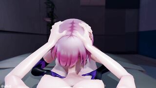 MMD - Mash x Gudako FUTANARI By-afktl