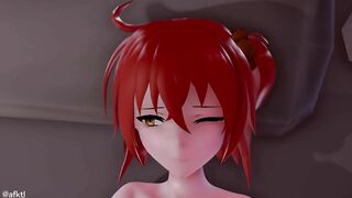 MMD - Mash x Gudako FUTANARI By-afktl