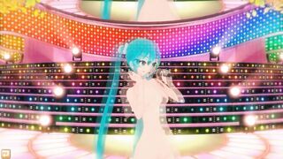 (3D Hentai) Hatsune Miku Sings and Dance Naked (はつね ミク、, 初音 ミク, Vocaloid)