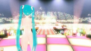 (3D Hentai) Hatsune Miku Sings and Dance Naked (はつね ミク、, 初音 ミク, Vocaloid)