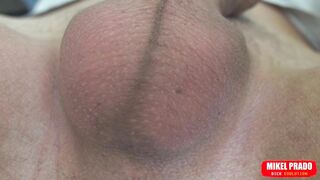 Scrotum with Eggs Moves Fast
