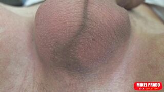 Scrotum with Eggs Moves Fast