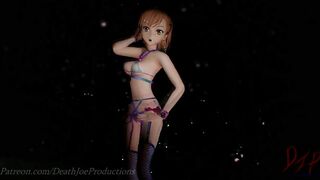MMD R18 4k UHD Misaka ( Dun Dun ) 128