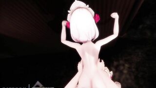 Genshin Impact - Noelle Alley Doggy Sex [UNCENSORED HENTAI 4K MMD]