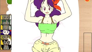 Dragon Ball Fucking this Girl while her Parents are out