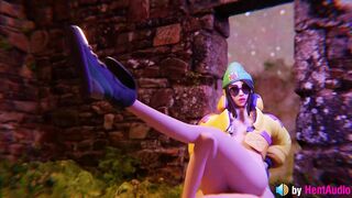 Joy Rides you POV (with ASMR Sound) Valorant 3d Animation Loop Hentai Anime Reverse Cowgirl