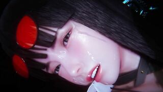 One Piece Futa - Nami and Nico·Robin Passionate Sex - Lite Version