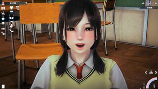 JK School uniforms　H　Face-to-face Position　　honey Select2　japanese