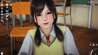 JK School uniforms　H　Face-to-face Position　　honey Select2　japanese