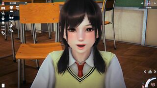JK School uniforms　H　Face-to-face Position　　honey Select2　japanese