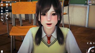 JK School uniforms　H　Face-to-face Position　　honey Select2　japanese