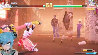 Sexspiel [strip Fights] YULIA VS SUGAR
