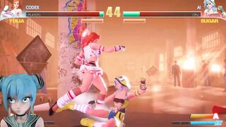 Sexspiel [strip Fights] YULIA VS SUGAR
