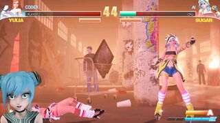 Sexspiel [strip Fights] YULIA VS SUGAR