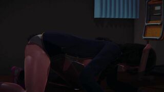 DVA Schoolgirl Licks Cock in 69 Position