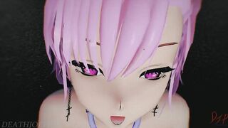 MMD R18 Sex Pink Misaka Bondage Bikini - Hold Dance - 1079