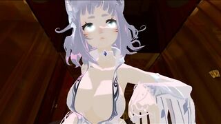 Big Titty Cat Girl gives Lap Dance and Ride POV in Hotel Room
