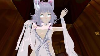 Big Titty Cat Girl gives Lap Dance and Ride POV in Hotel Room