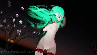 MMD R18 4k Yamakaze Sexy Outfit in - Heart Attack - 1035