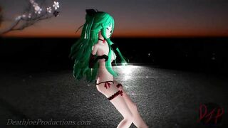 MMD R18 4k Yamakaze Sexy Outfit in - Heart Attack - 1035