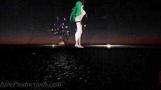 MMD R18 4k Yamakaze Sexy Outfit in - Heart Attack - 1035