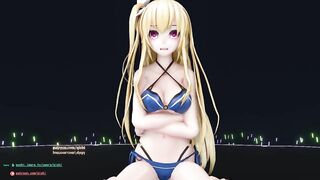 【R18-MMD】Date a Live Mayuri 万由里 - Lap Tap Love