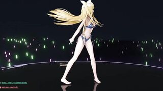 【R18-MMD】Date a Live Mayuri 万由里 - Lap Tap Love