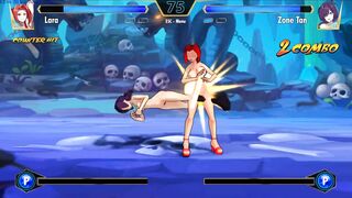 Hentai Key Girl - Lara Lewd versus Zone Tan -