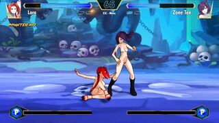 Hentai Key Girl - Lara Lewd versus Zone Tan -