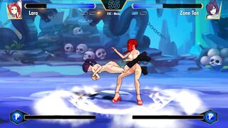 Hentai Key Girl - Lara Lewd versus Zone Tan -