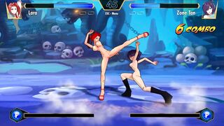 Hentai Key Girl - Lara Lewd versus Zone Tan -