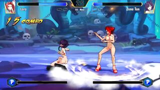 Hentai Key Girl - Lara Lewd versus Zone Tan -