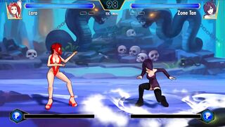 Hentai Key Girl - Lara Lewd versus Zone Tan -