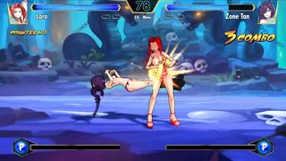 Hentai Key Girl - Lara Lewd versus Zone Tan -
