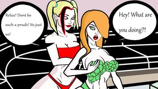 Harley Quinn Helps Poison Ivy Relax