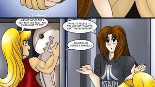 My new Job at the Waterpark - Transformation Hentai Comic