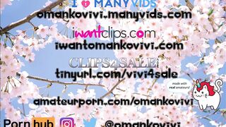 Birthday Cake TEASER OmankoVivi Mukbang and Blowjob POV Wet n Messy