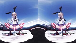 Kantai Collection - Shimakaze Live Fire Dildo 5K VR HENTAI