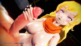 RWBY - Yang best Handjob ever