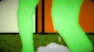 Inside Wet Alien Pussy