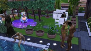 Sims 4 - Big Brother Wicked Edition Ep19: Death Turns Sims Horny