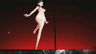 MMD R18 Sexy Red Mitsu - Pjanoo - 1086