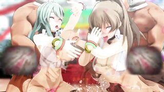 MMD - Suzutani and Kumano's Gakuen Festival (Part1)